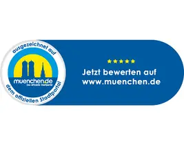 Halteverbotsschilder für einen Umzug in München.